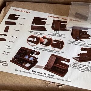 Wooden Charging Station for Apple Devices